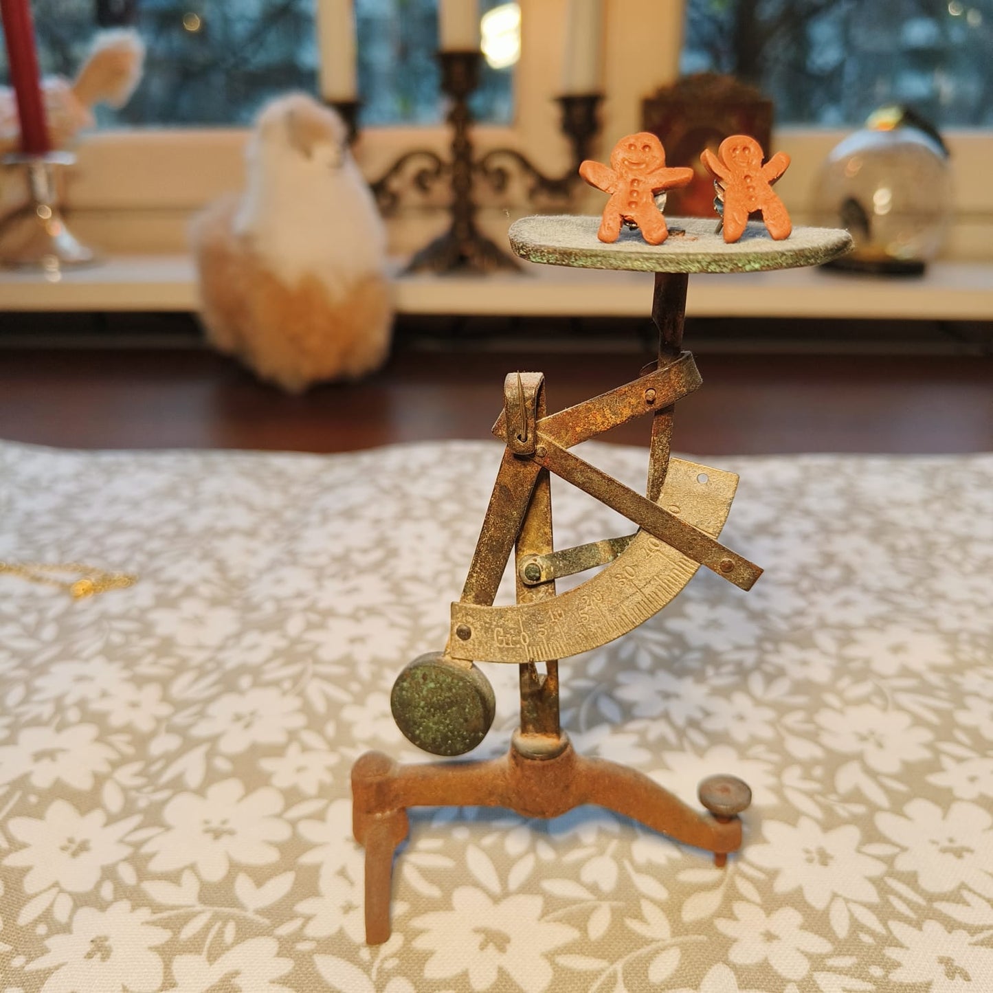 Piparkakku korvakorut, nappikorvikset